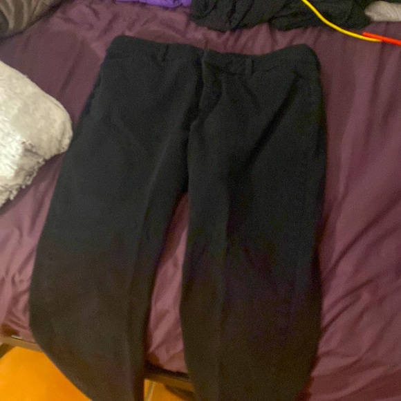 Selling black old navy pixie highrise school pants size 10 - Picture 1 of 4